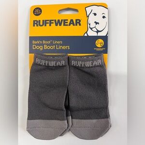 Ruffwear Dog Boot Liners Socks Twilight Gray 2.5 in/2.75 in Performance Gear NWT
